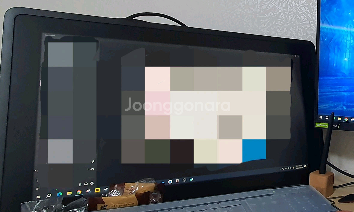 와콤 신티크22 DTK-2260 중고--0