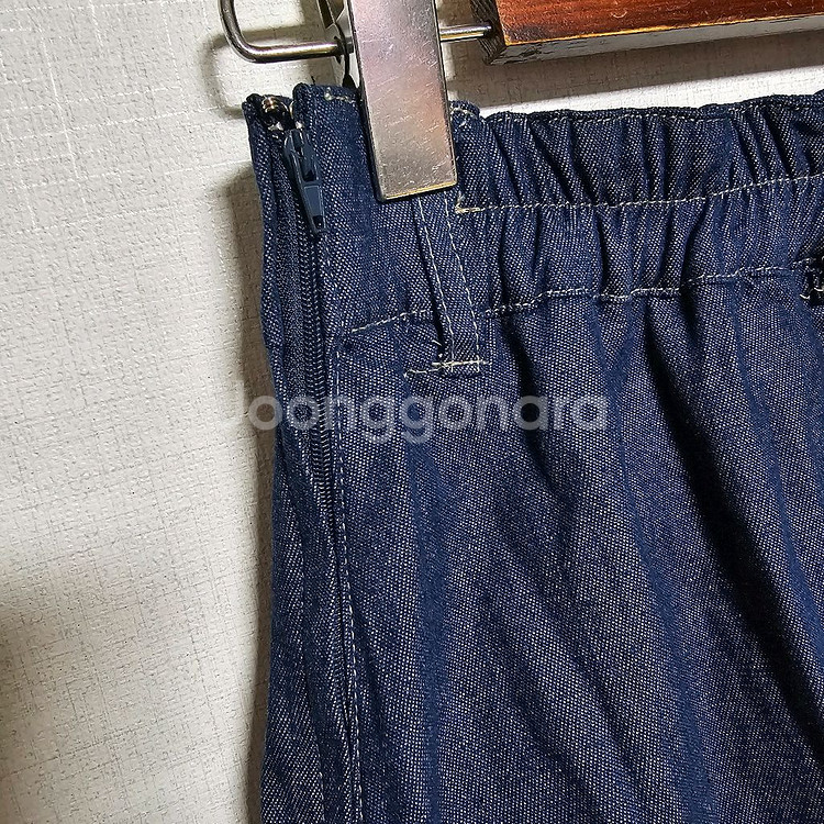 일판 시스루 데님스커트~27프리사이즈 택체새것--4