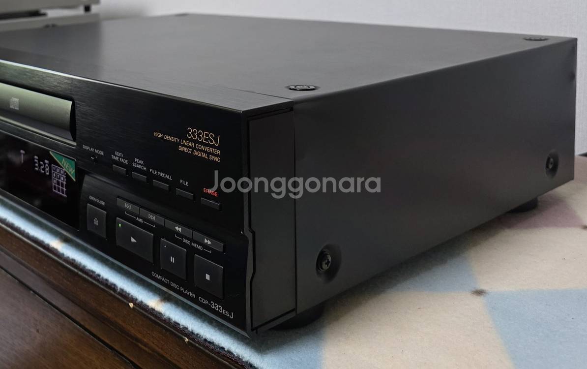 소니 CD 플래이어 CDP-333ESJ--4