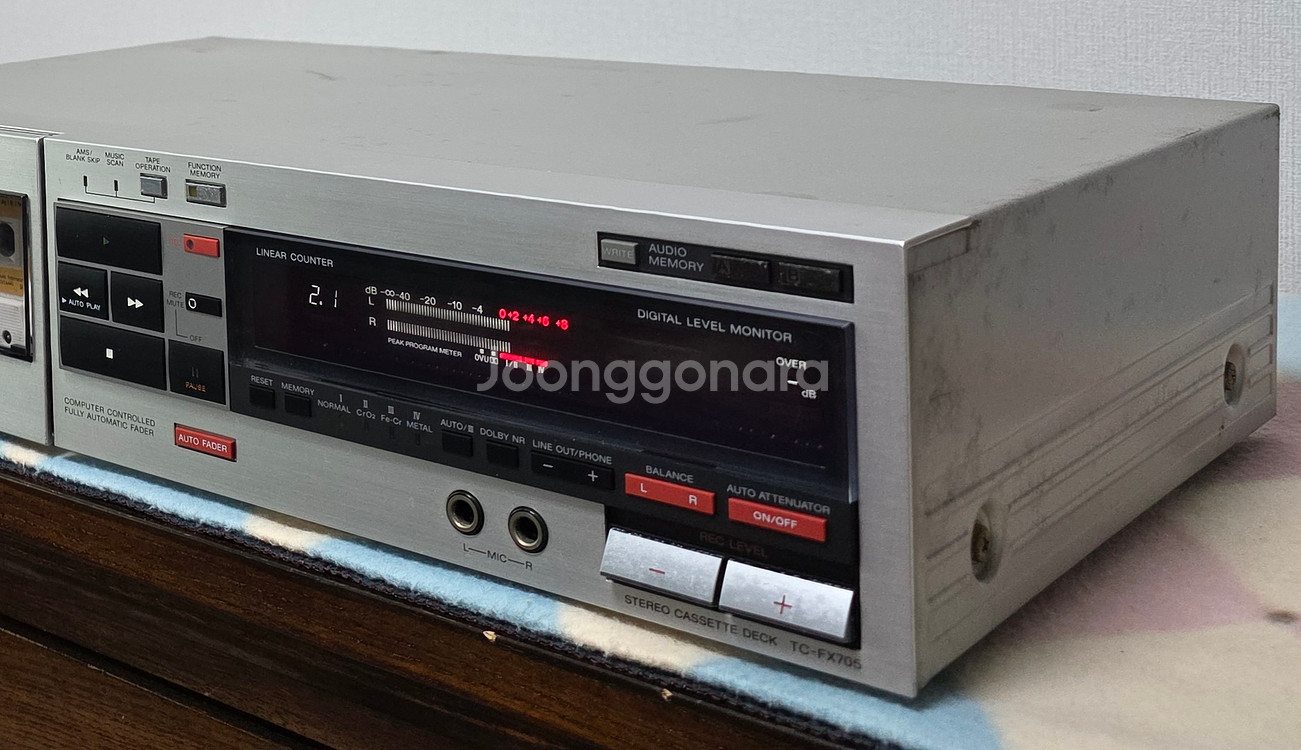 SONY 카세트 데크 TC-FX705--3