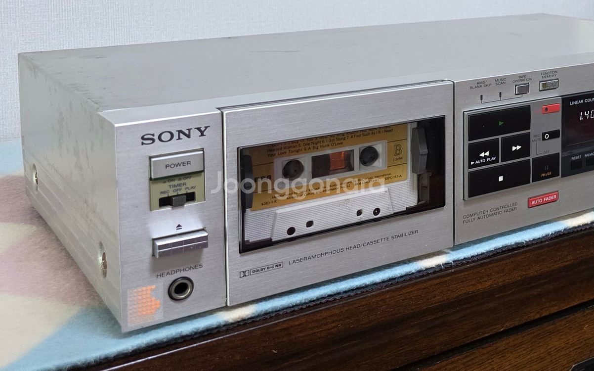 SONY 카세트 데크 TC-FX705--2