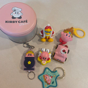 커비 굿즈 모음 (피규어 키링 등)