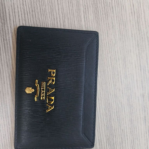 프라다 비텔로 카드지갑 블랙 정품