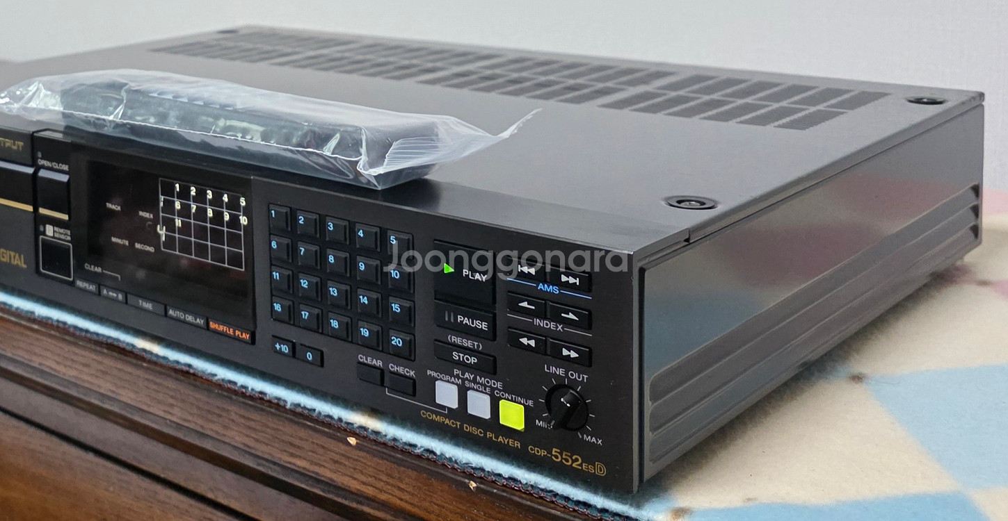 소니 CD 플래이어 CDP-552ESD--4