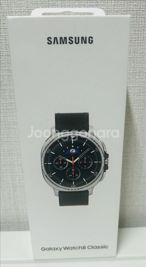 갤럭시워치8 클래식 46mm 블랙 새상품 판매합니다.--0