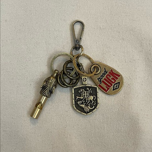 Good Luck Vintage Charm Keyrin