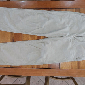 무신사 무탠다드 백사틴 오피서 치노 팬츠 베이지 28