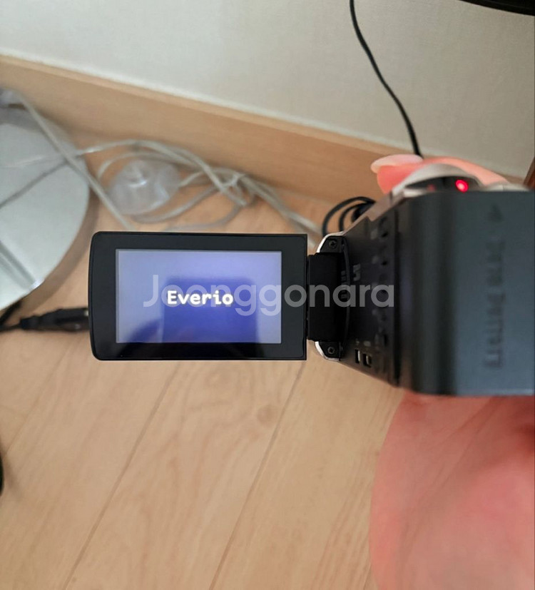 JVC everio 로즈골드색상 캠코더--5