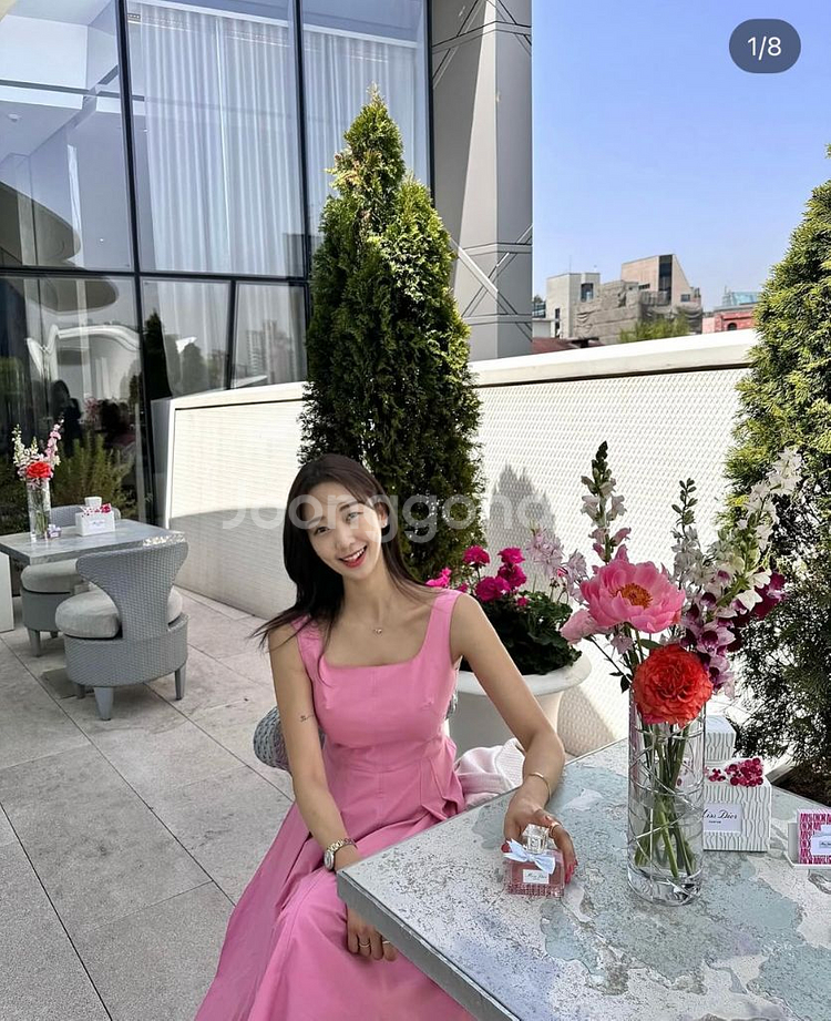 밀크코코아 avnee 오드리 원피스 핑크 바이씨니--0