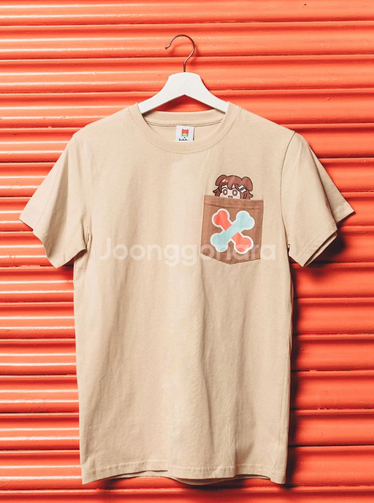 홀로라이브 게이머즈 x 오모캣 콜라보 티셔츠--7