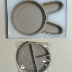 로코유 토끼식판 및 디바이더 새상품