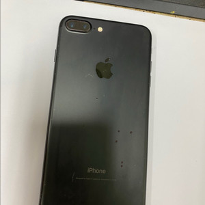 아이폰7플러스 매트블랙 액정SS급 128G 배터리100