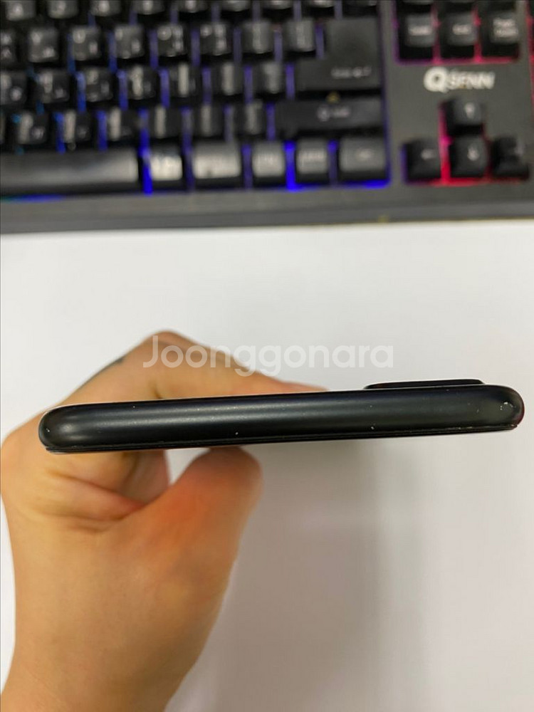 아이폰7플러스 매트블랙 액정SS급 128G 배터리100--4