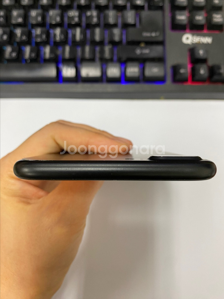 아이폰7플러스 매트블랙 외관A급 128GB 배터리90%--4