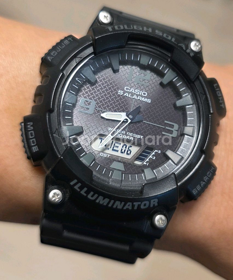 카시오 태양광 CASIO AQ-S810W-1A2--3