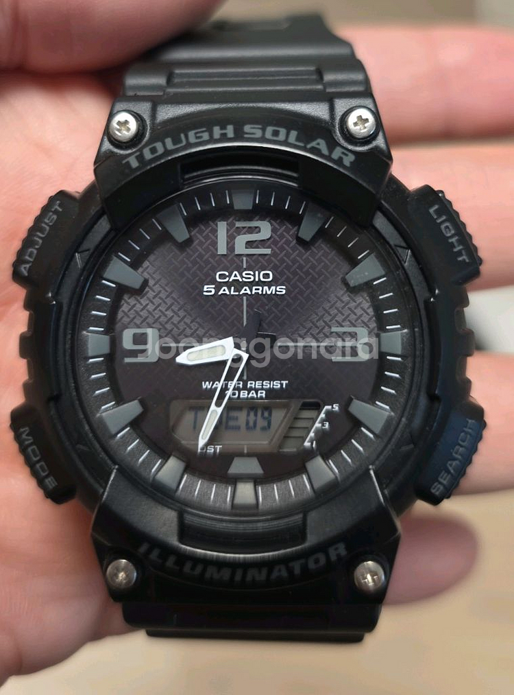 카시오 태양광 CASIO AQ-S810W-1A2--0