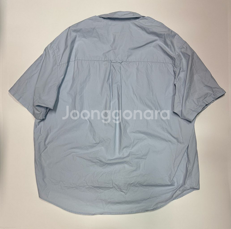 예일 오버핏 소라 반팔 셔츠 XL~~2XL--1