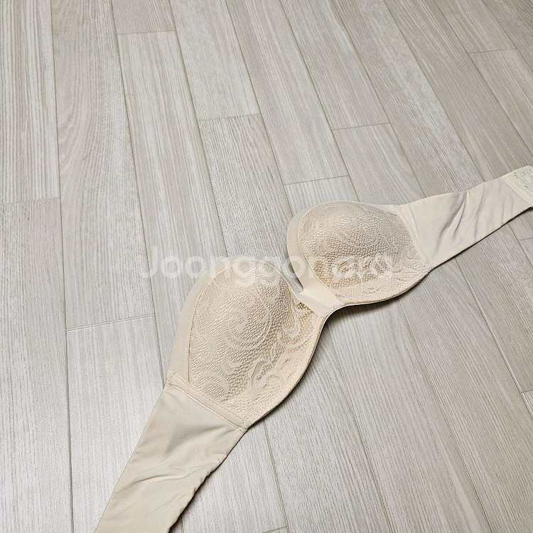 앙블리 웨딩브라 75B 스트랩리스 튜브탑 브라--1