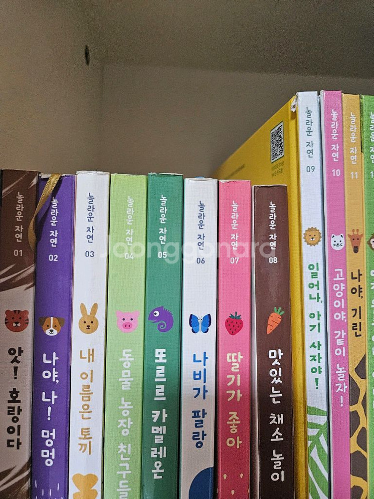 놀라운 자연 74권 + 동식물카드--3