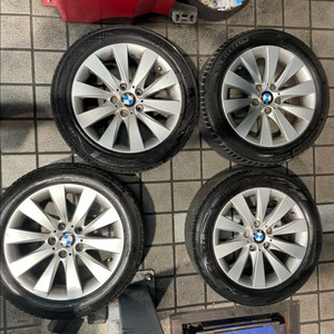 Bmw 17인치 휠타이어 한대분 저렴하게 판매합니다!