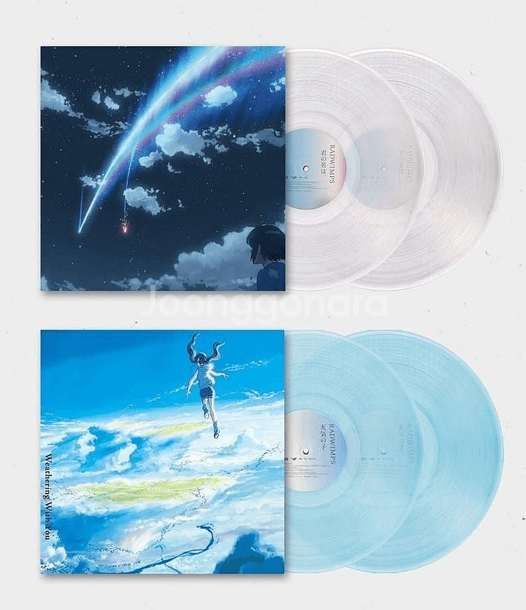 너의이름은/날씨의아이 한정 투명LP--1