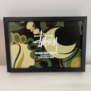 스투시 타치카와 챕터 한정판 아트 포토 2004 STU