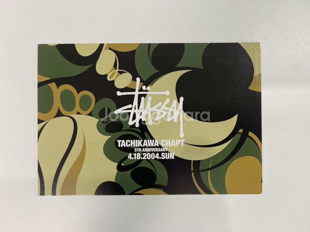 스투시 타치카와 챕터 한정판 아트 포토 2004 STU--1