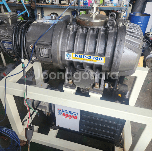 진공펌프 GHP-6000D + KBP-2700 중고판매--5