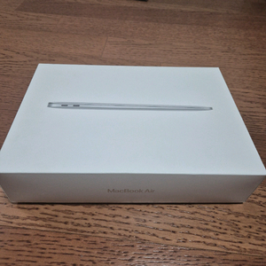 맥북에어 실버 M1 8Gb 13인치 SSD 256Gb