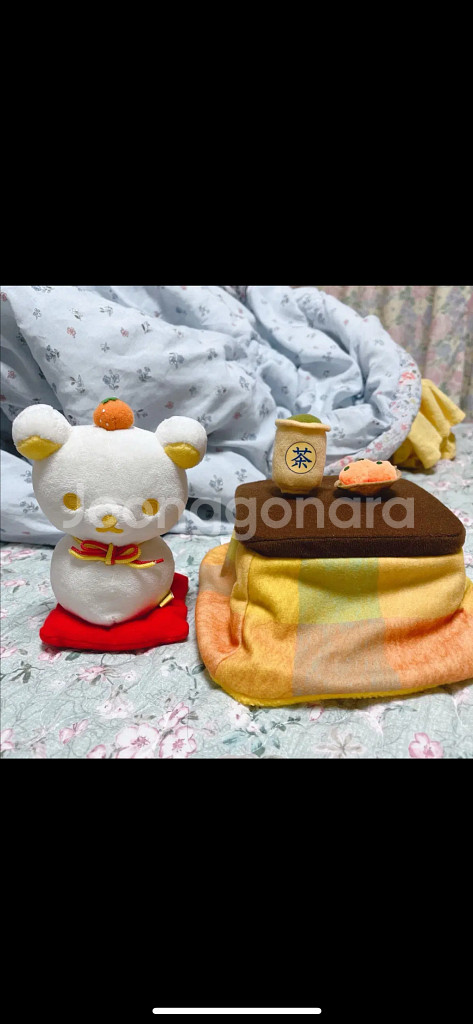 리락쿠마 인형+코타츠 미니어쳐--0