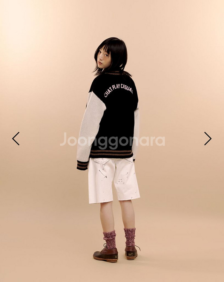 (새상품) MMLG player 니트 집업 자켓 (M)--2
