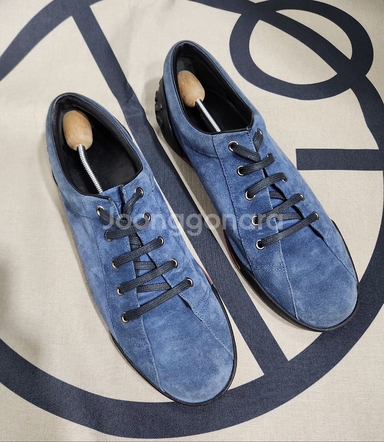 [구찌] 275mm 스웨이드 스니커즈--0