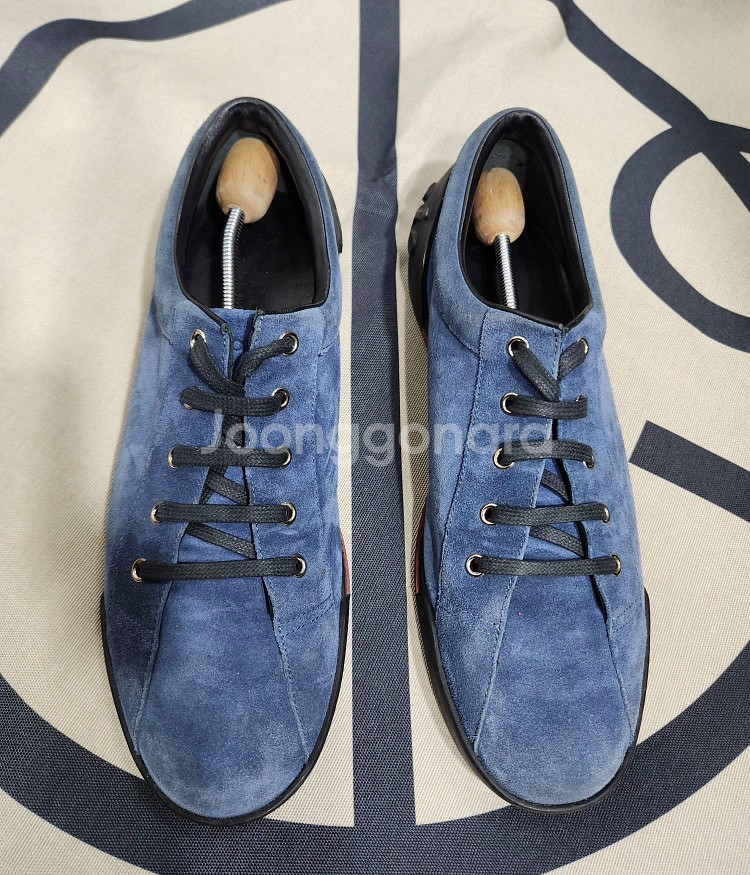 [구찌] 275mm 스웨이드 스니커즈--2