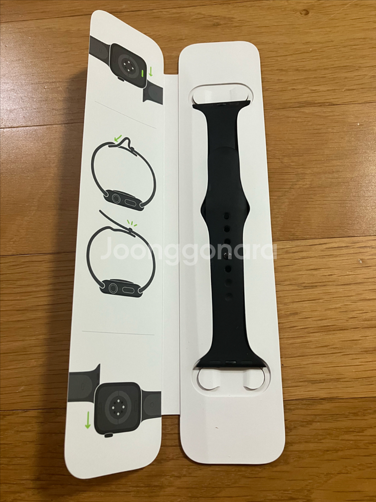 애플워치 에르메스 누아 스포츠밴드 40mm--0