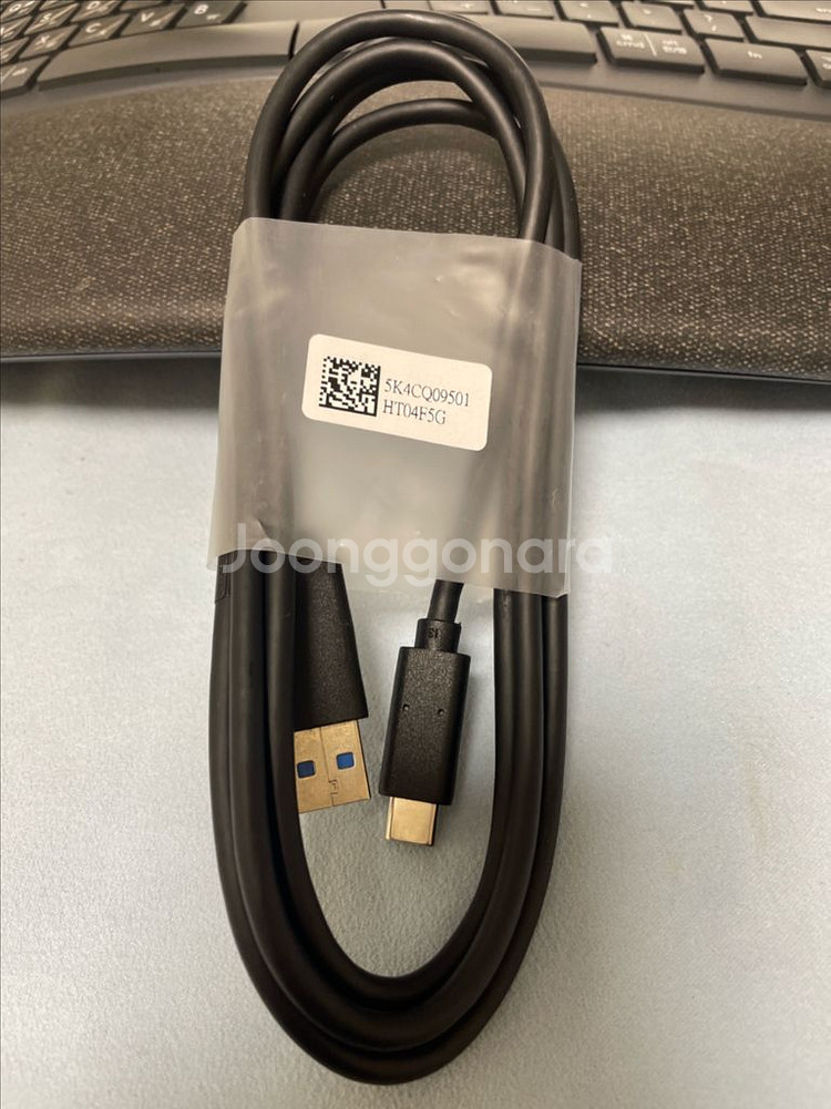DELL USB-A to C 케이블 새상품(1.8m)--0