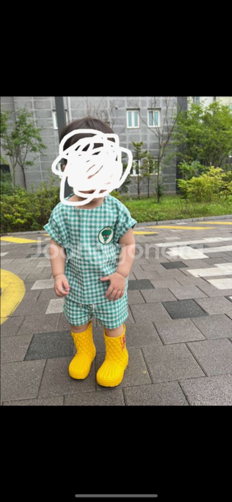 베베드피노 깅엄상하세트 100사이즈--2