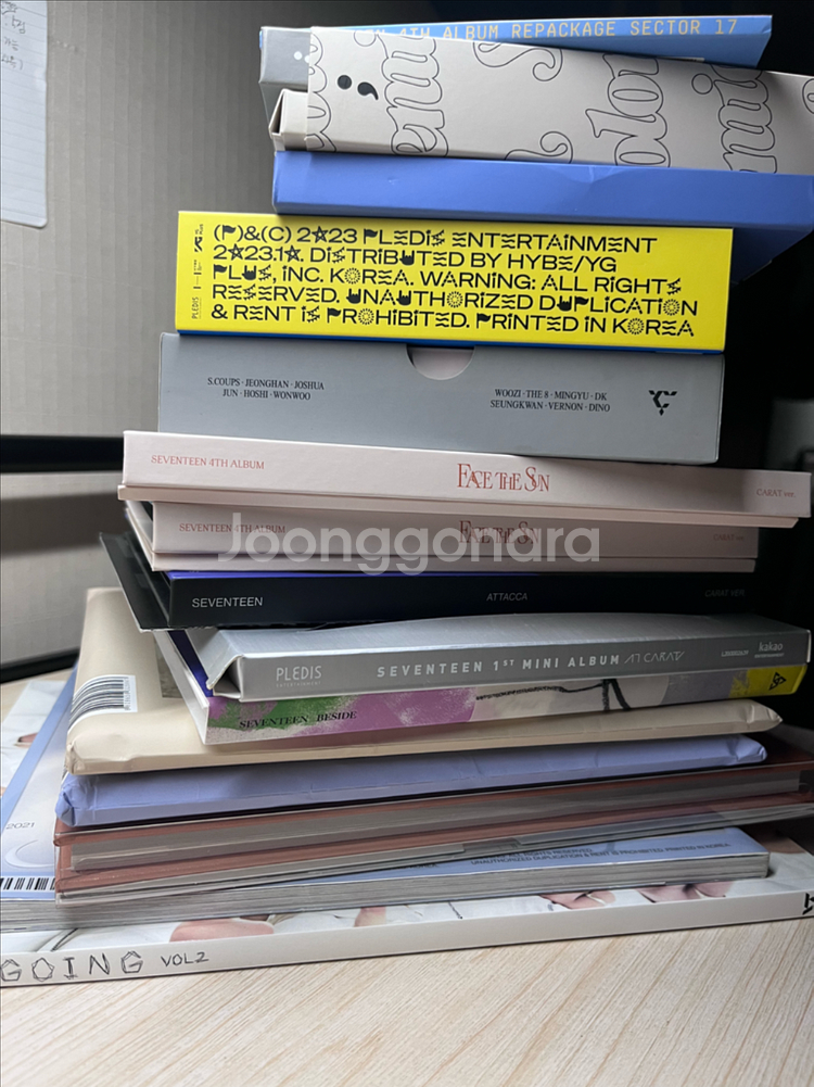 세븐틴 앨범, 포카 혜자로 퍼드립니다--0