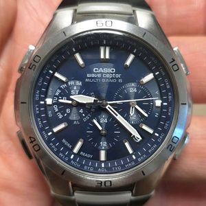 CASIO 태양광 전파시계 블루 WVQ-M410-1A