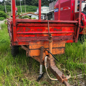 트랙터 덤프트레일러