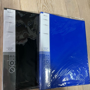 클리어파일 (새상품)