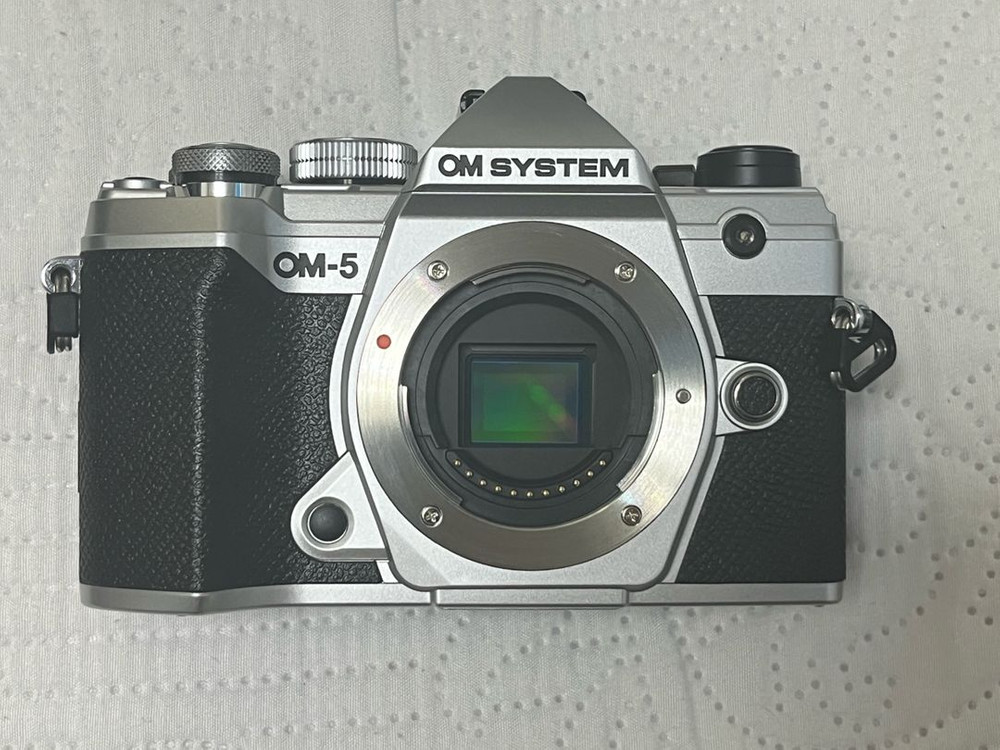 올림푸스 OM-5 실버바디--1