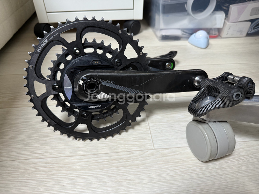 스램쿼크 카본 크랭크 172.5mm + 마진 파워미터기--0
