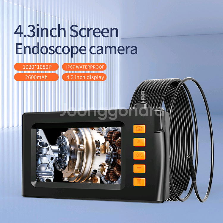 새상품)5M 64G포함사진,녹화내시경카메라FHD4.3인--0