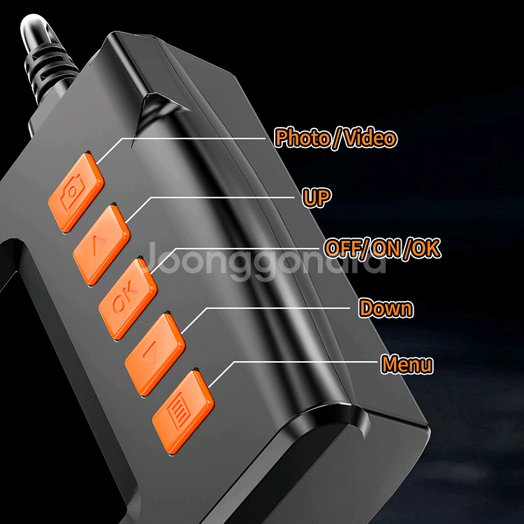 새상품)5M 64G포함사진,녹화내시경카메라FHD4.3인--3