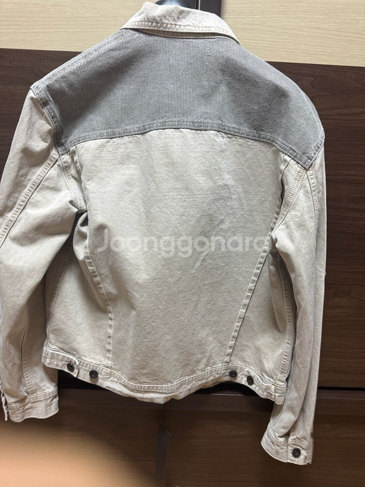 etce DYED ZIPPER TRUCKER JACKE--4