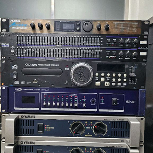 REVERB,GEQ,CDP,PDU,AMP 중고 판매해요