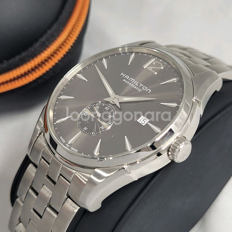 해밀턴 재즈마스터 오토매틱 블랙 43mm (백화점판)--3