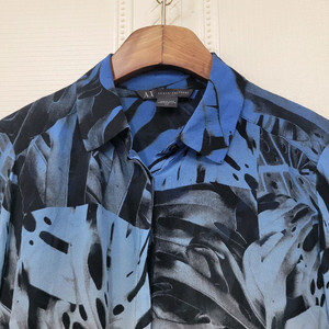 아르마니 익스체인지 실크셔츠