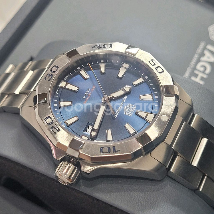 태그호이어 아쿠아레이서 데이트 청판 41mm--4
