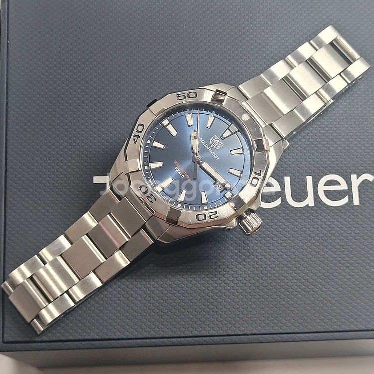 태그호이어 아쿠아레이서 데이트 청판 41mm--5